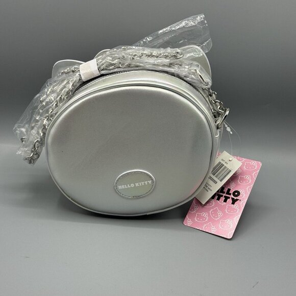 Hello Kitty Rhinestone Face Bling Crossbody Bag Purse NEW - Picture 5 of 8